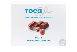 Tocaslim Cioccolato e Nocciola 20bust. Proteine isolate del siero del latte