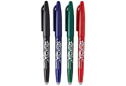 Penna gel stick, punta 0.7 mm, colore NERO - PILOT FRIXION BALL