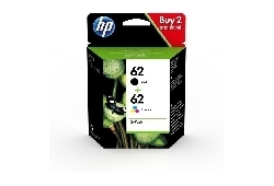 Hp 62 Nero e Color 2pack N9J71AE Originale