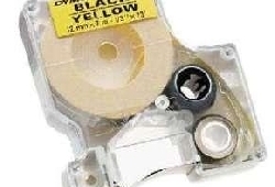 Yellow 12mmX7m for DYMO-500TS Eletronic labelling S0720580