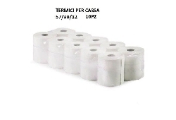 Rotoli termici per cassa 57*30*12 Conf 10 pezzi