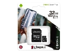 Micro SD 32Gb Kingston con adattatore SD CL10