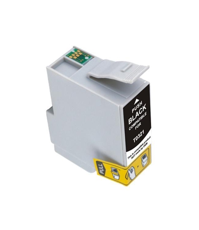 Epson T0321 Nero Cartuccia Compatibile per Epson Stylus C 82 N