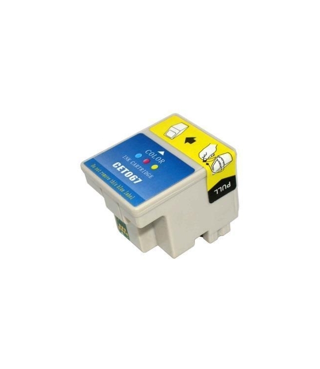 Epson T067 Color Cartuccia Compatibile per Stylus C48