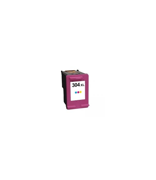 Hp 304XL N9K07AE Colori Compatibile per DeskJet 2620 e 2630, Deskjet 3720, 3730,