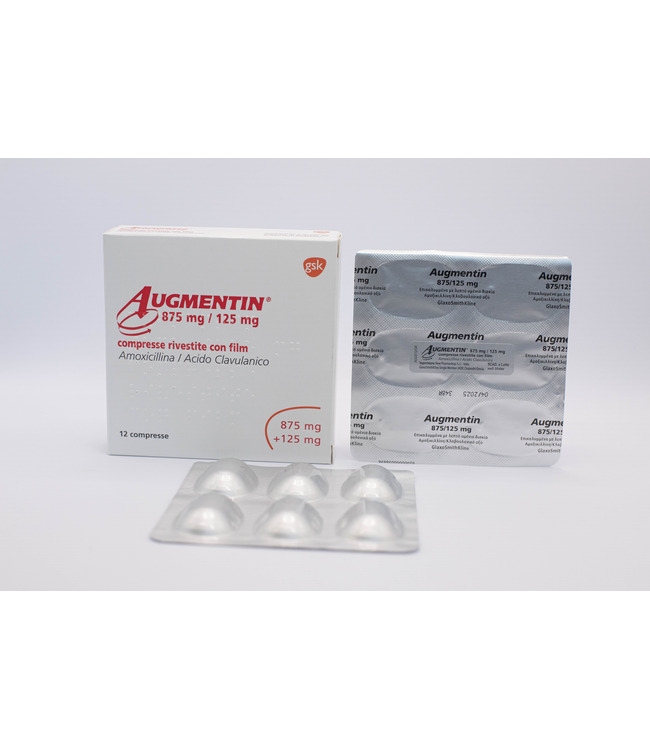 AUGMENTIN%12CPR RIV875MG+125MG
