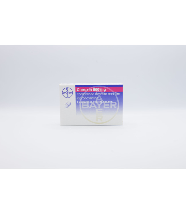 CIPROXIN%6CPR RIV 500MG