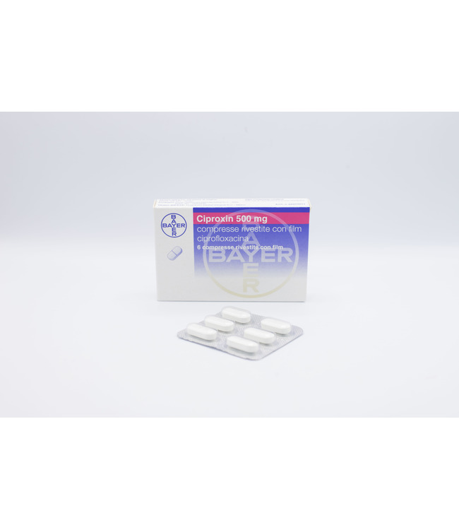 CIPROXIN%6CPR RIV 500MG