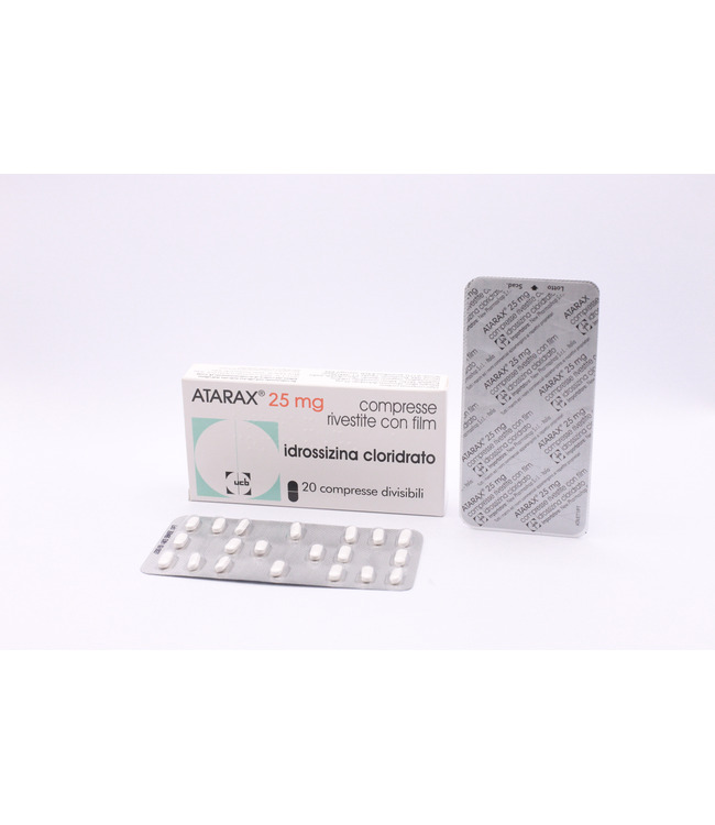 ATARAX*20CPR RIV DIV 25MG