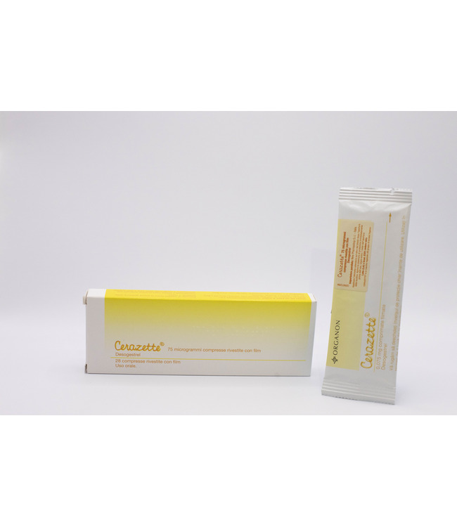 CERAZETTE*28CPR RIV 75MCG