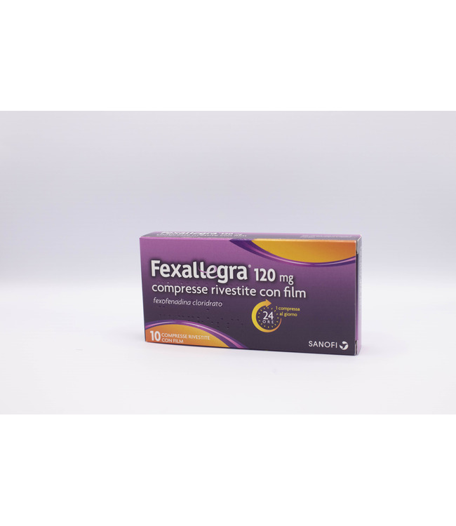 FEXALLEGRA*10CPR RIV 120MG