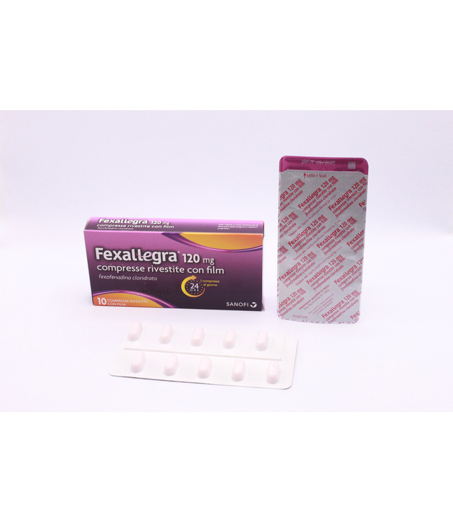 FEXALLEGRA*10CPR RIV 120MG