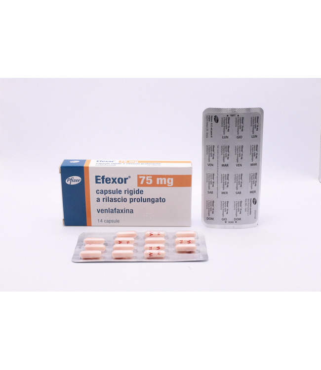 EFEXOR*14CPS 75MG RP