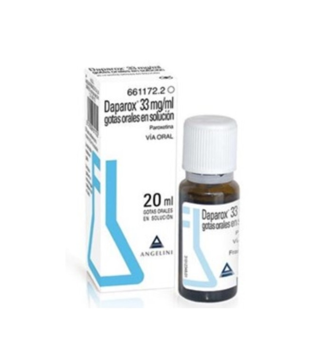 DAPAROX*OS GTT 20ML 33,1MG/ML