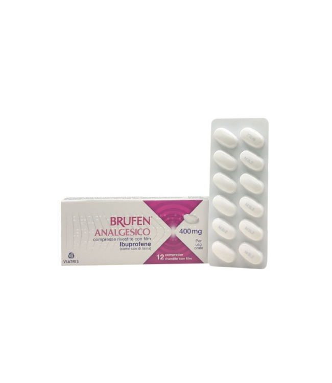 BRUFEN ANALGESICO*12CPR 400MG