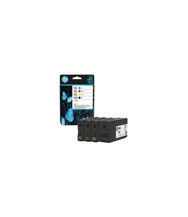 Hp 950 e 951 6ZC65AE 4-Pack originale uno per colore