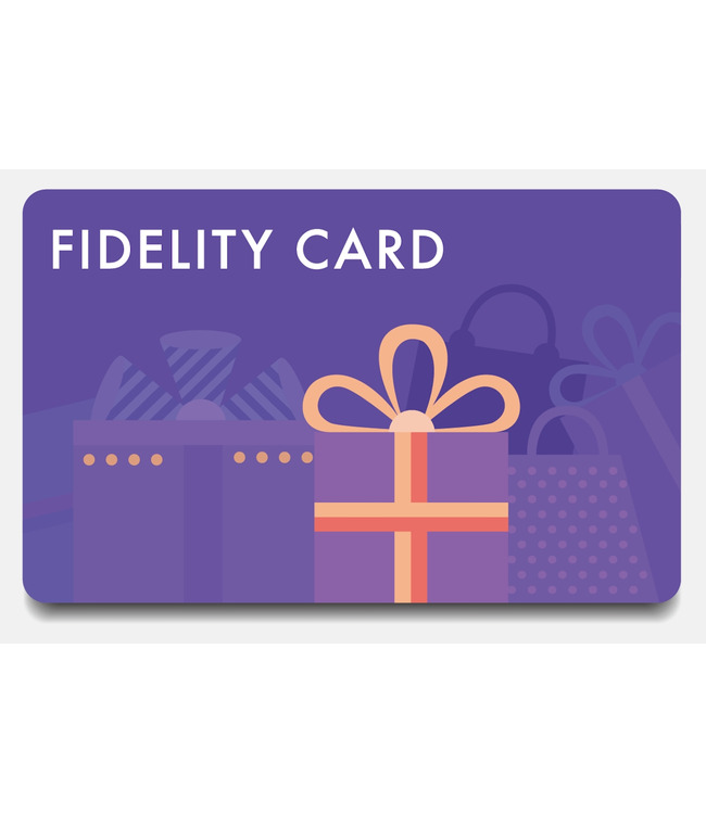Fidelity card personalizzata