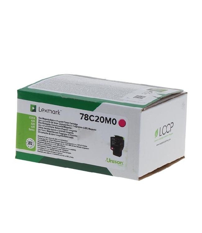 Lexmark 78C20M0 CS421 521 622 Magenta Originale 1400 copie