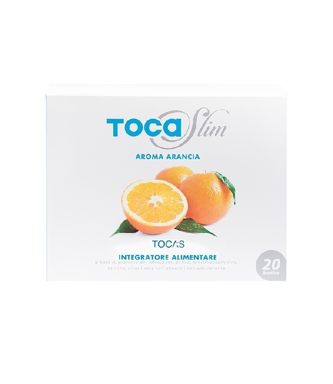 Tocaslim Arancia 20bust. Proteine isolate del siero del latte