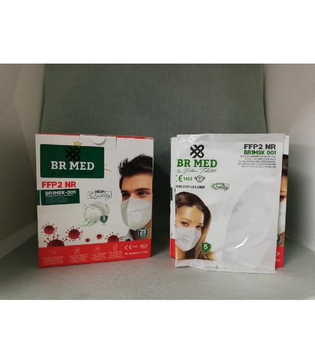 Brben Goldmask FFP 2 1Pezzo