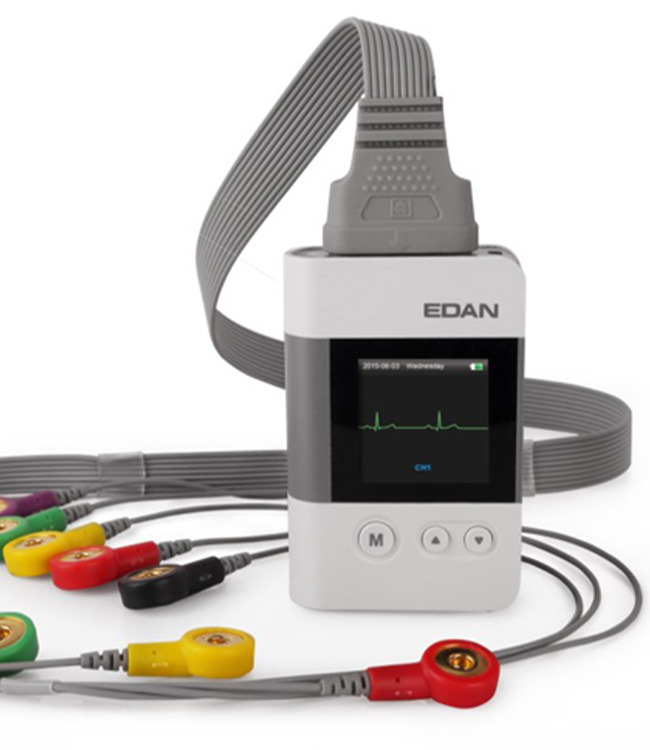 Holter Cardiaco EDAN - a tre canali - compatto e leggero