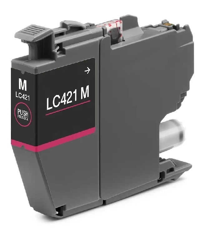 Brother LC421XL Magenta Cartuccia Compatibile per DCP-J1050DW,J1140DW,MFC-J1010D