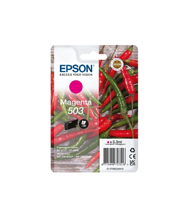 Epson T503 Magenta C13T09Q34010 Cartuccia Originale