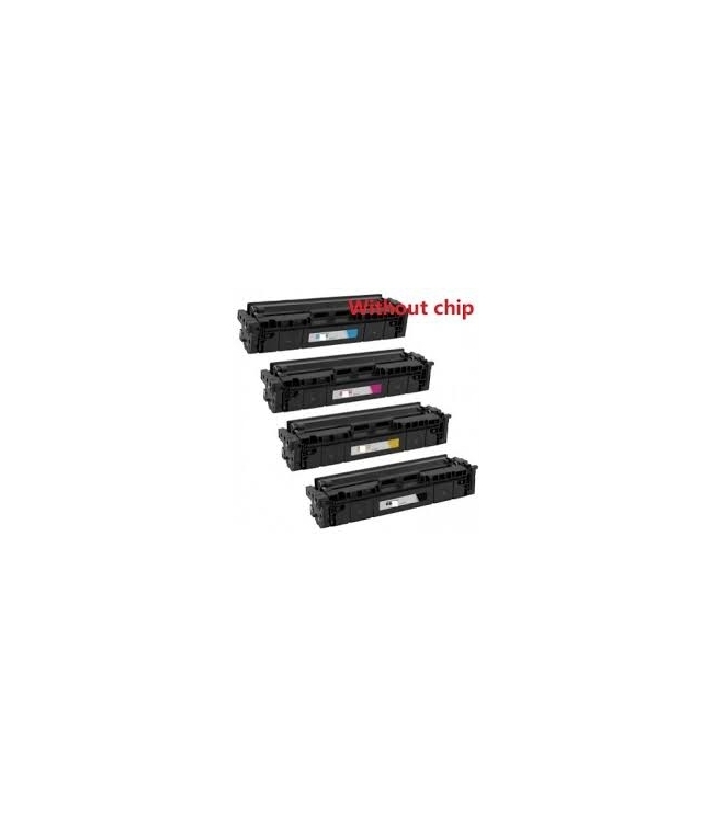 Canon 055 Nero Toner SENZA CHIP Compatibile per LBP 663Cdw, LBP 664Cx, MF 740