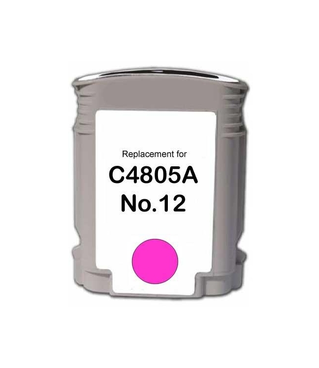 Hp no.12 (4805) Magenta Cartuccia Compatibile