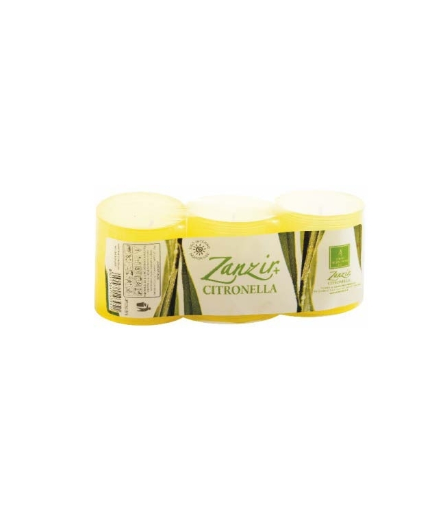 Art. FSZB10MU, Confezione di candele alla citronella in box da 10 Pz.