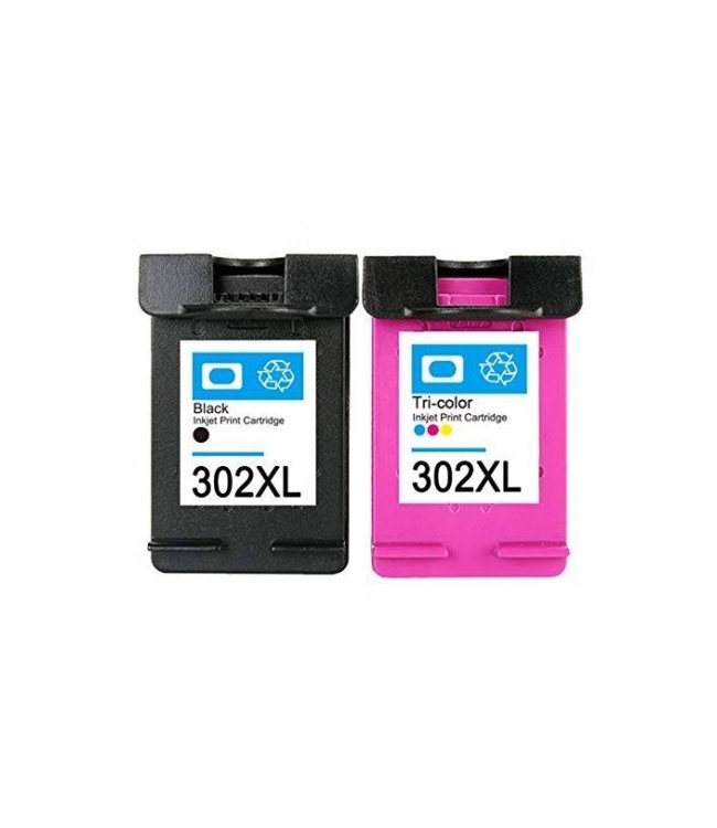 HP 302XL Nero e Color Compatibile per DeskJet 1110, 2130 e 3630, HP OfficeJet 38