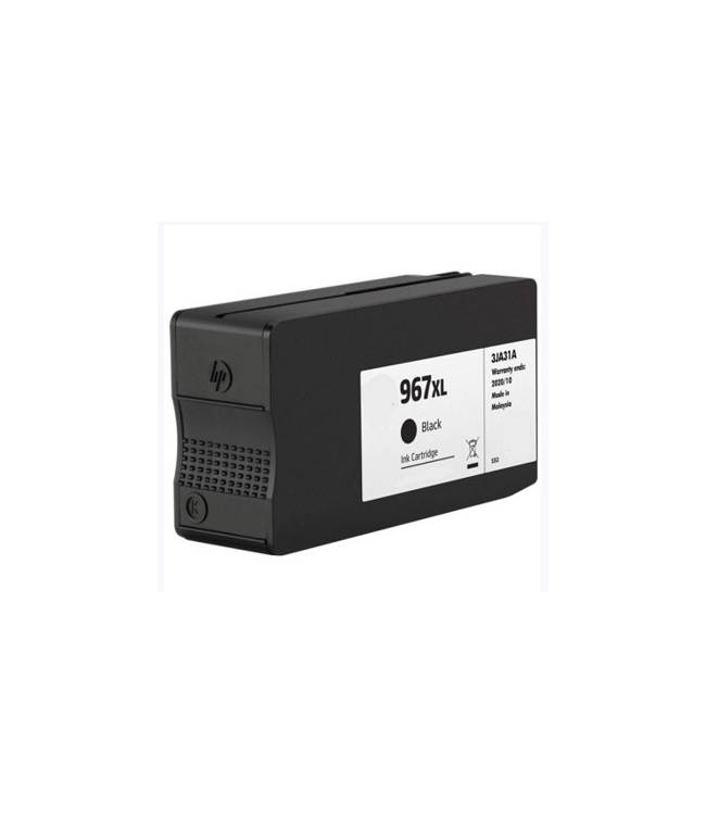 Hp 967XL Nero Cartuccia Compatibile per 9020,9022,9023,9025,9026,9028