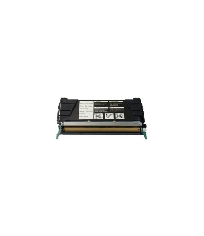 Lexmark C5220 Nero Toner Compatibile per C520,C522, C524, C530, 532, 534