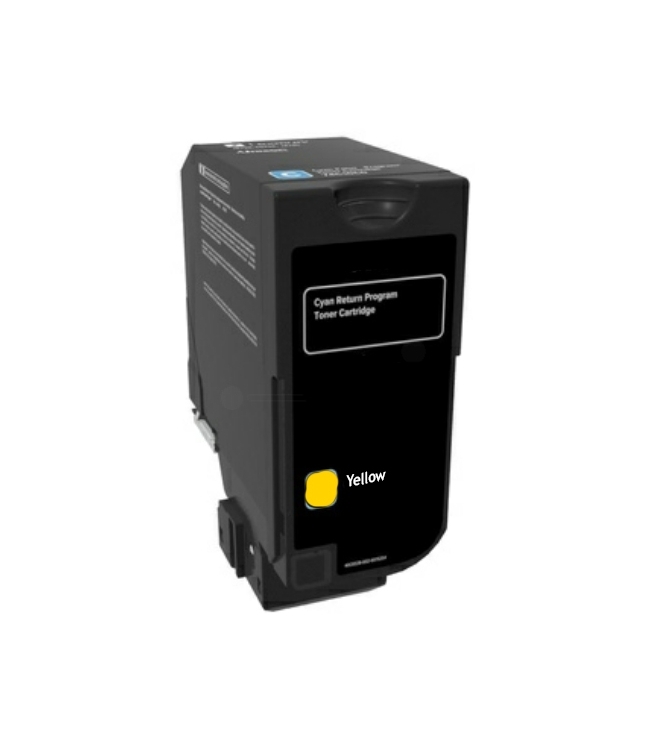Lexmark CS727 Giallo toner compatibile per CS727,CS728,CX727