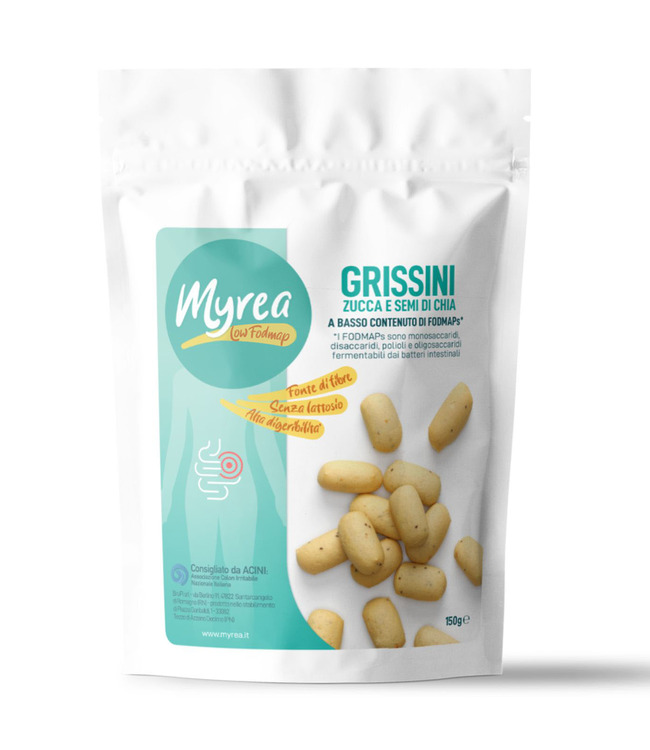 GRISSINI ZUCCA E SEMI DI CHIA LOW FODMAP