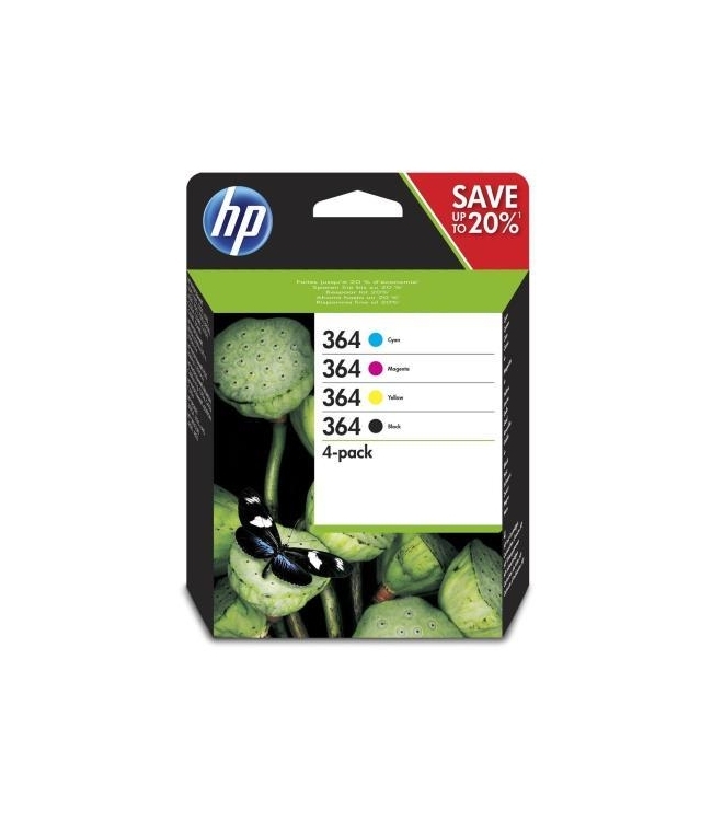 Hp 364 N9J73AE Multipack 4 colori K C M Y