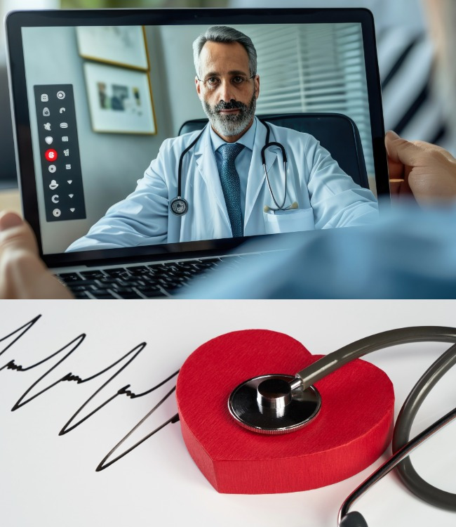TeleVisita Specialistica con Cardiologo fisso in piattaforma - durata 15' - prenotazione flessibile