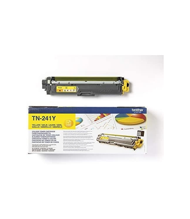 Brother TN-241 Y Toner Originale Giallo 1400 pagine